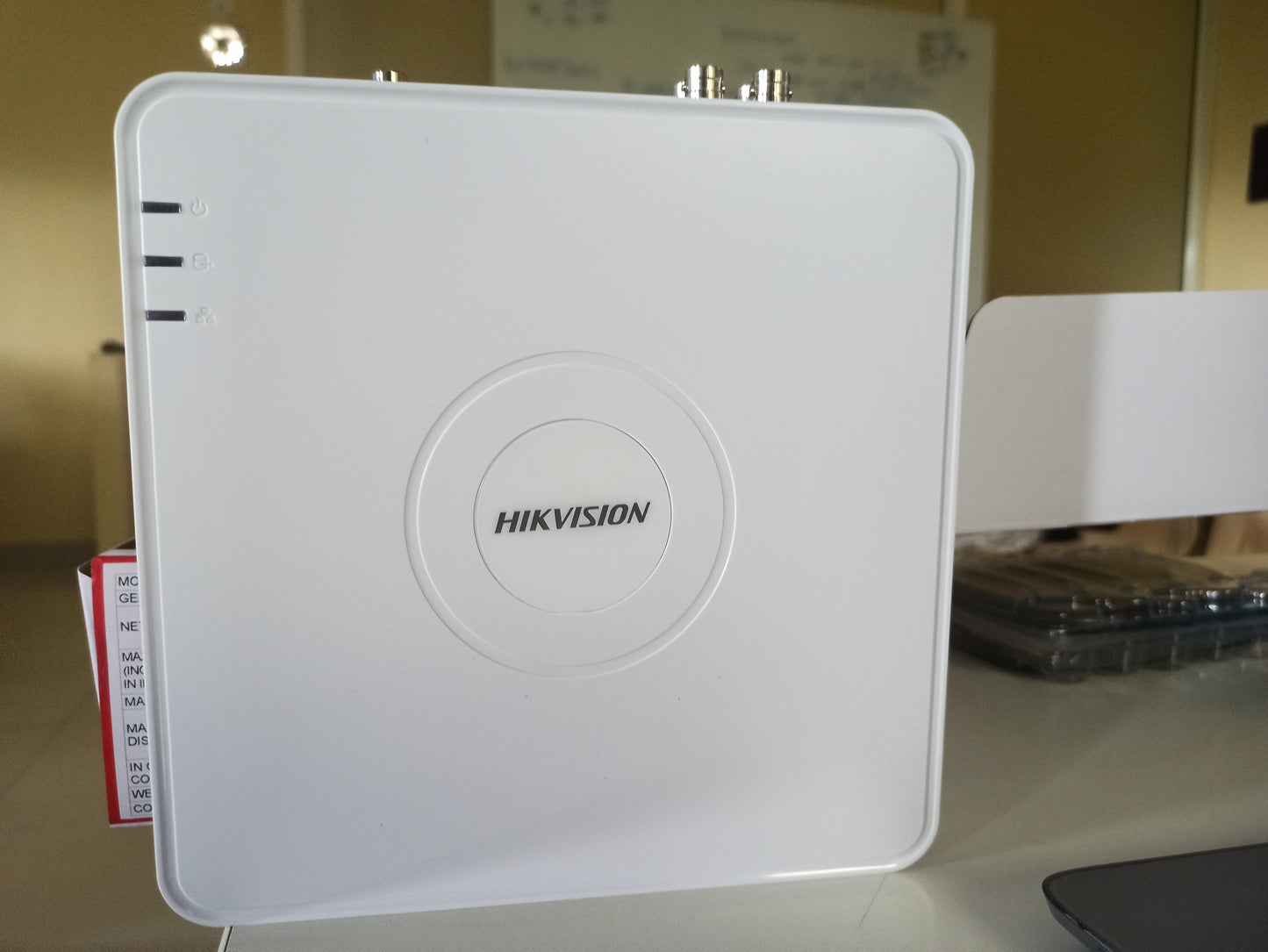 Hikvision 4-Chennal Turbo HD Mini DVR (White) DS-7A04HGHI-F1