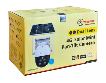 3MP 4G Solar Dual Lens Mini Pan-Tilt Camera