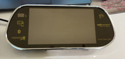 Worldtech WT- 7185BT 7 Inch Rearview Monitor,System